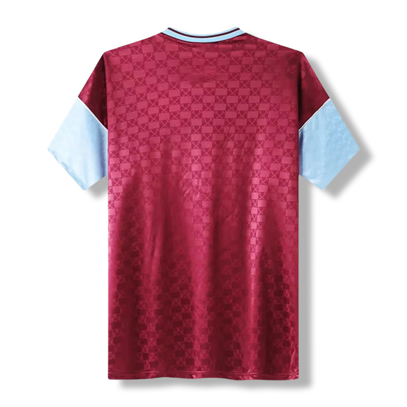 West Ham United 1989/90 Home Retro Jersey – Classic Football Shirt – Size S–XXL