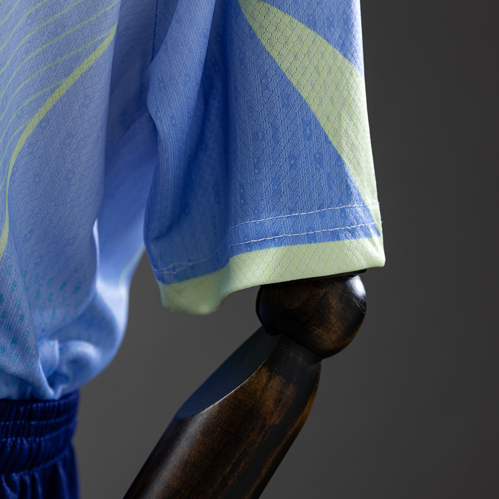 Barcelona 25/26 Concept Edition Blue Kids Kit Jersey – Replica Football Soccer Shirt – Size 16–28