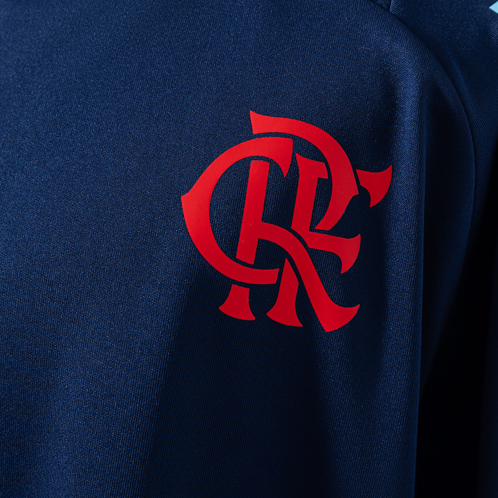 Flamengo 25/26 Training Suit Navy Blue Kids Kit Jersey – Size 16–28