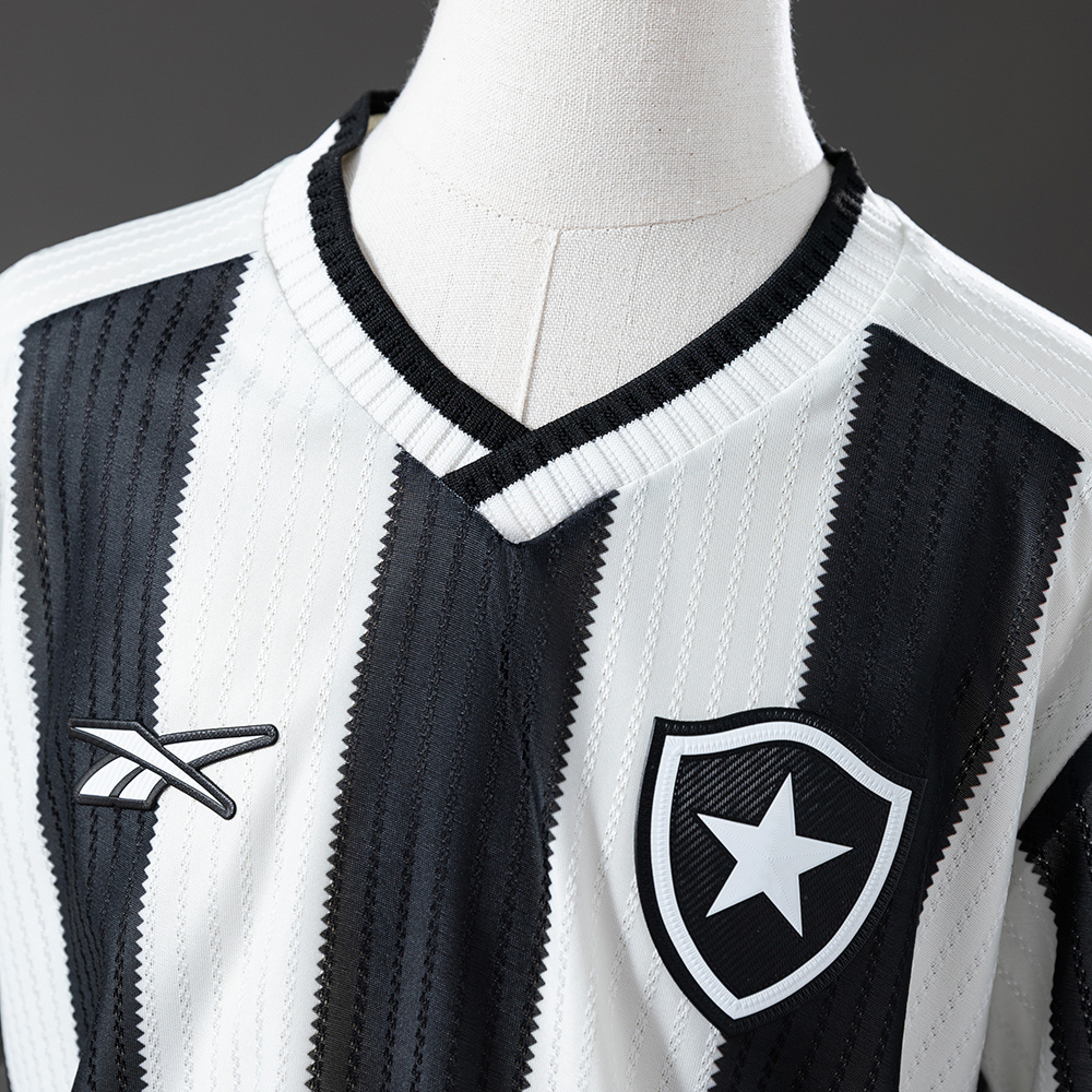 Botafogo 24/25 Home Kids Kit Jersey – Replica Football Soccer Shirt – Size 16–28