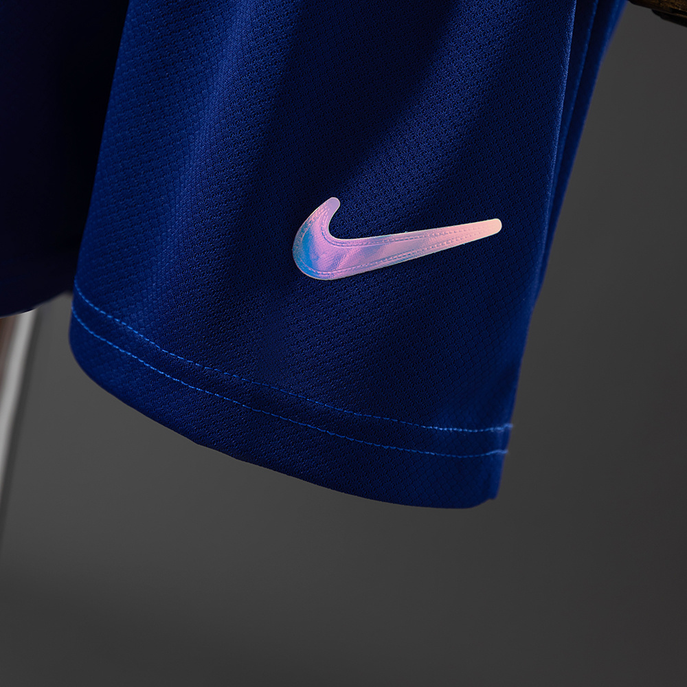 Barcelona 25/26 Concept Edition Teal Kids Kit Jersey – Replica Football Soccer Shirt – Size 16–28