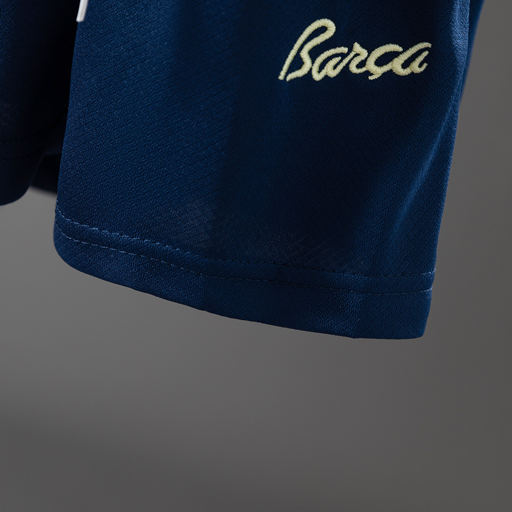 Barcelona 25/26 125th Anniversary Edition Kids Kit Jersey – Replica Football Soccer Shirt – Size 16–28