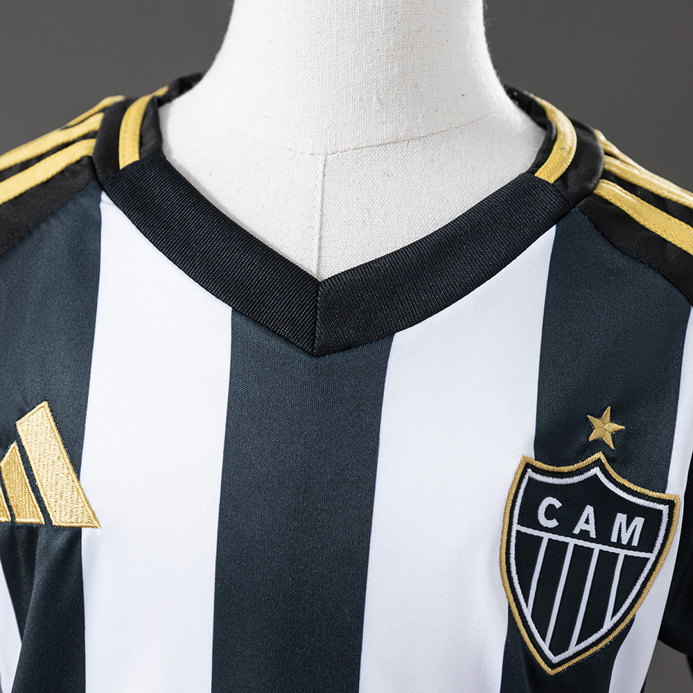 Atlético Mineiro 25/26 Home Kids Kit Jersey – Replica Football Soccer Shirt – Size 16–28