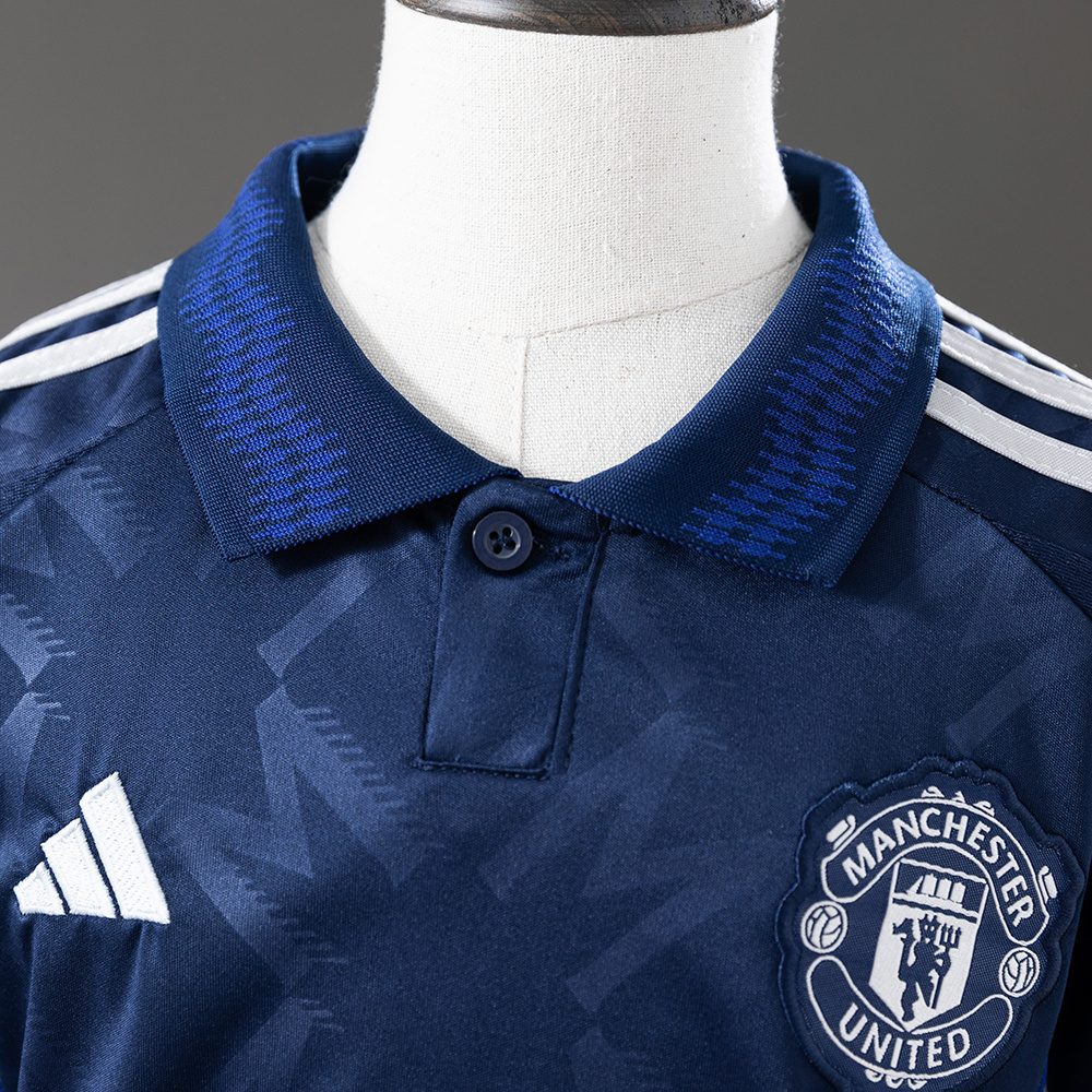 Manchester United 24/25 Away Kids Kit Jersey – Replica Football Soccer Shirt – Size 16–28