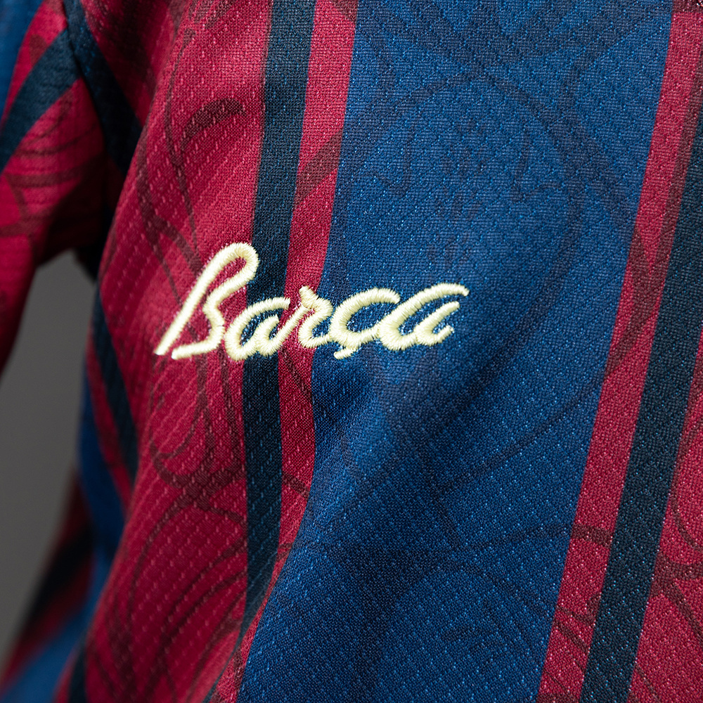 Barcelona 25/26 125th Anniversary Edition Kids Kit Jersey – Replica Football Soccer Shirt – Size 16–28