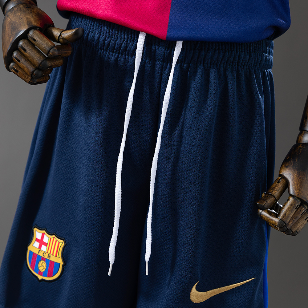 Barcelona 24/25 Home x TRAVIS SCOTT Limited Edition Kids Kit Jersey – Replica Football Soccer Shirt – Size 16–28