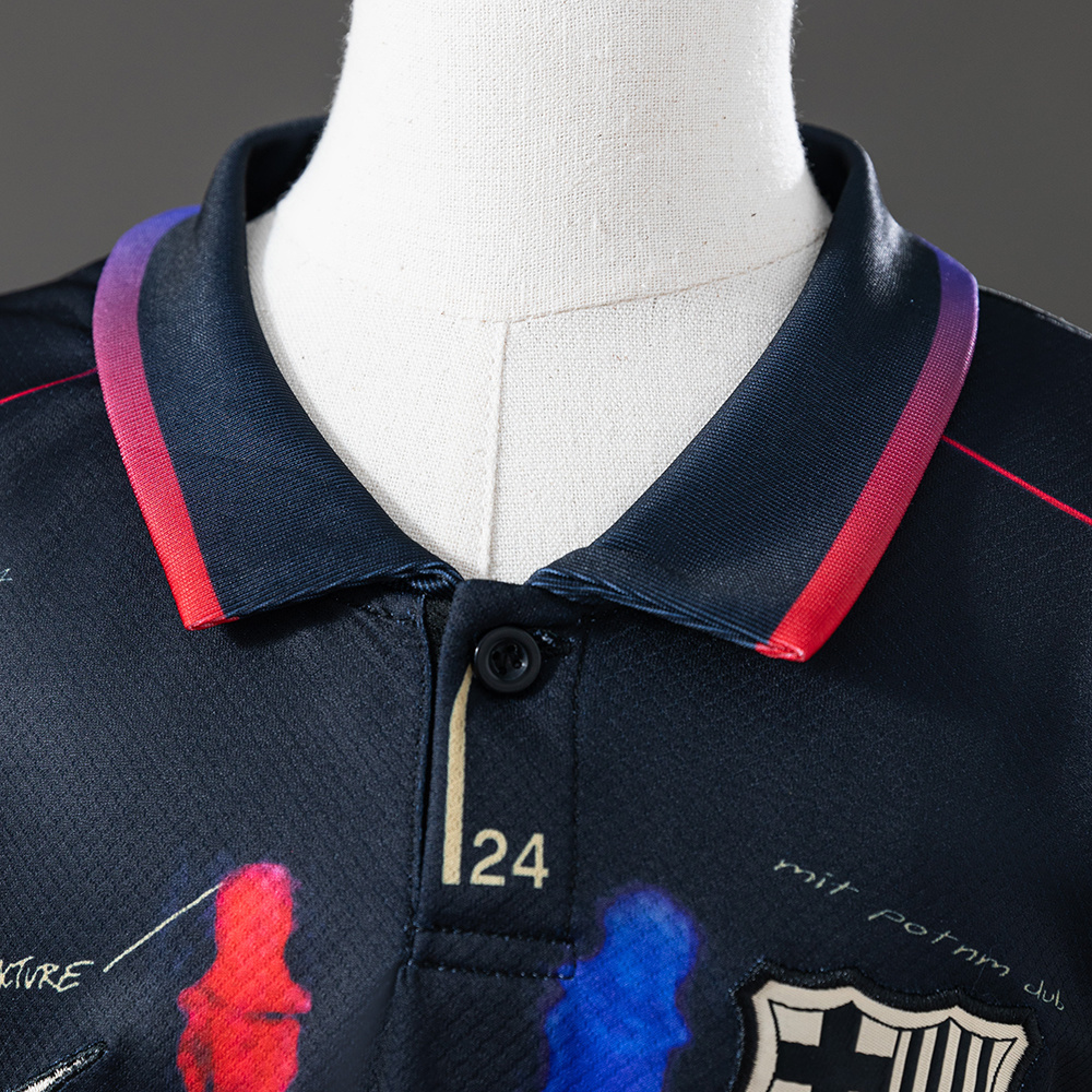 Barcelona 25/26 Special Edition Camo Kids Kit Jersey – Replica Football Soccer Shirt – Size 16–28