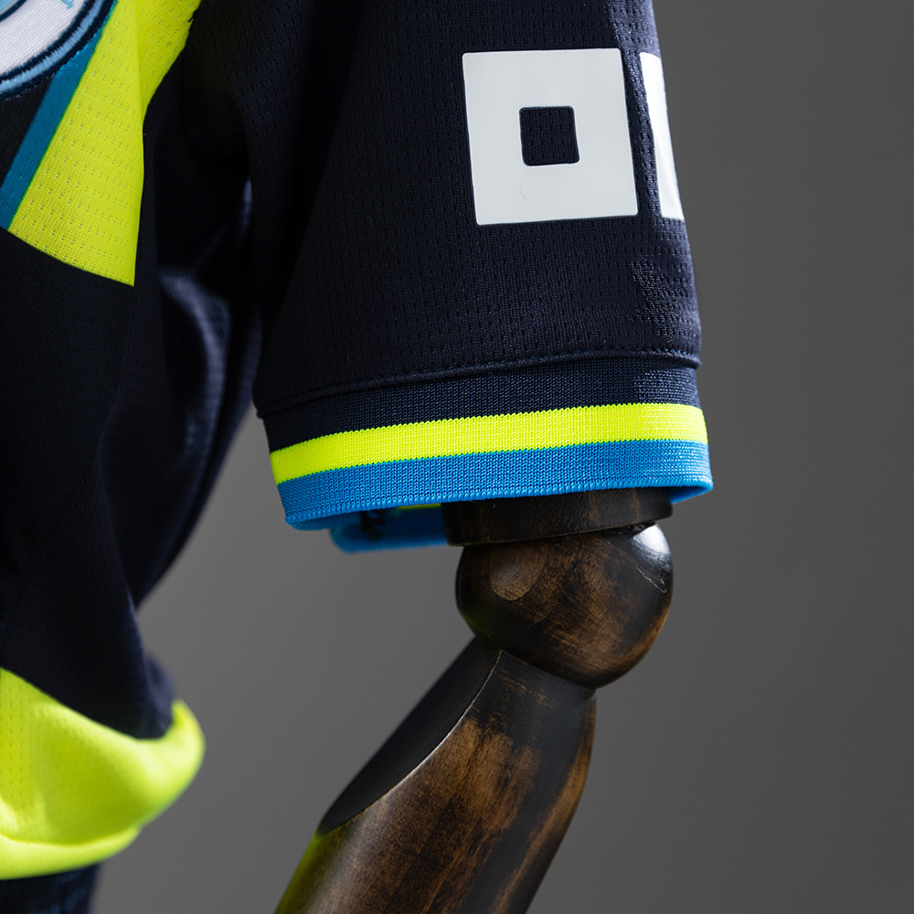 Manchester City 24/25 Fourth Away Kids Kit Jersey – Replica Football Soccer Shirt – Size 16–28