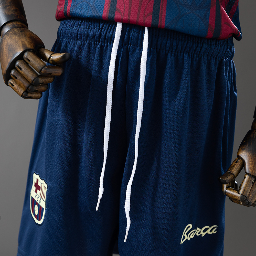 Barcelona 25/26 125th Anniversary Edition Kids Kit Jersey – Replica Football Soccer Shirt – Size 16–28