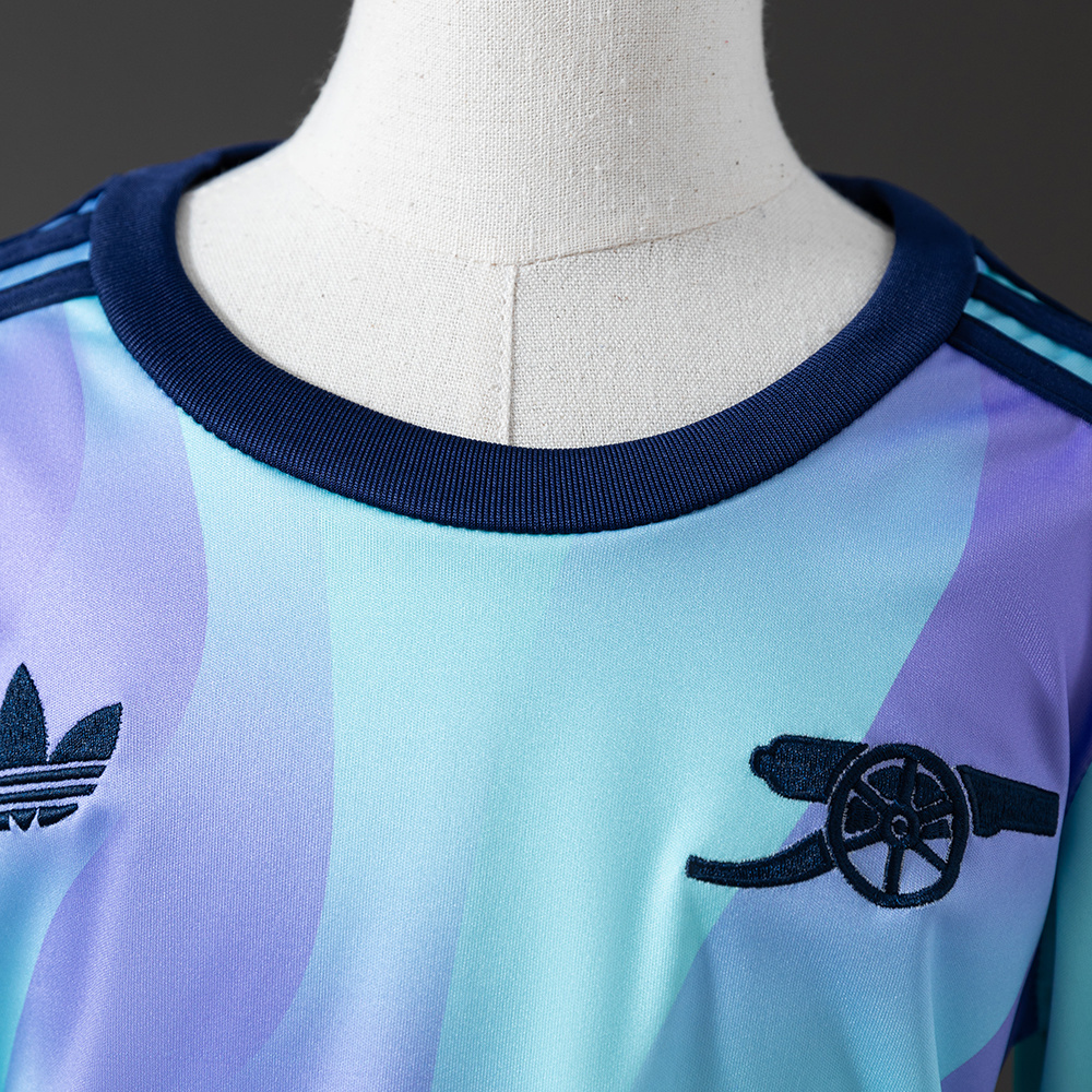 Arsenal 24/25 Third Away Kids Kit Jersey – Replica Football Soccer Shirt – Size 16–28