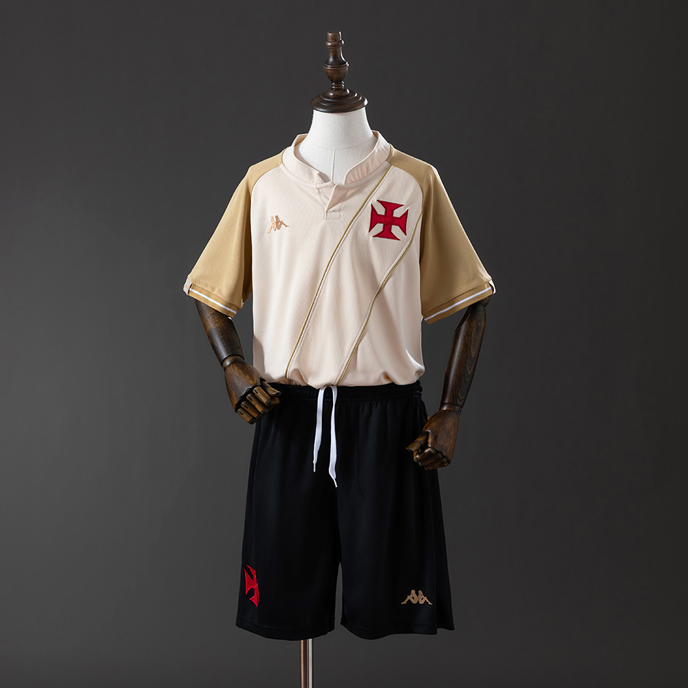 Vasco da Gama 24/25 Third Away Kids Kit Jersey – Replica Football Soccer Shirt – Size 16–28