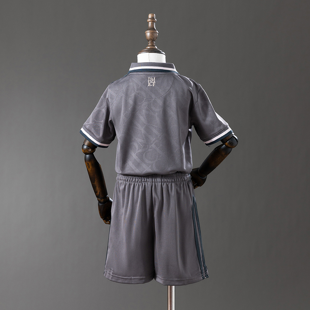 Real Madrid 24/25 Third Away Kids Kit Jersey – Replica Football Soccer Shirt – Size 16–28