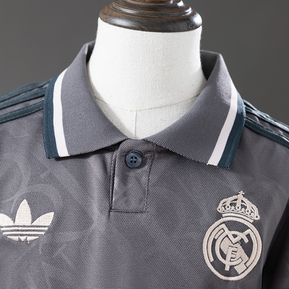 Real Madrid 24/25 Third Away Kids Kit Jersey – Replica Football Soccer Shirt – Size 16–28