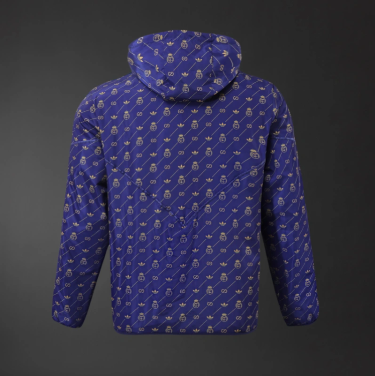 Real Madrid x Gucci Co-branded 25/26 Adult Windbreaker – Replica Football Soccer Outfit