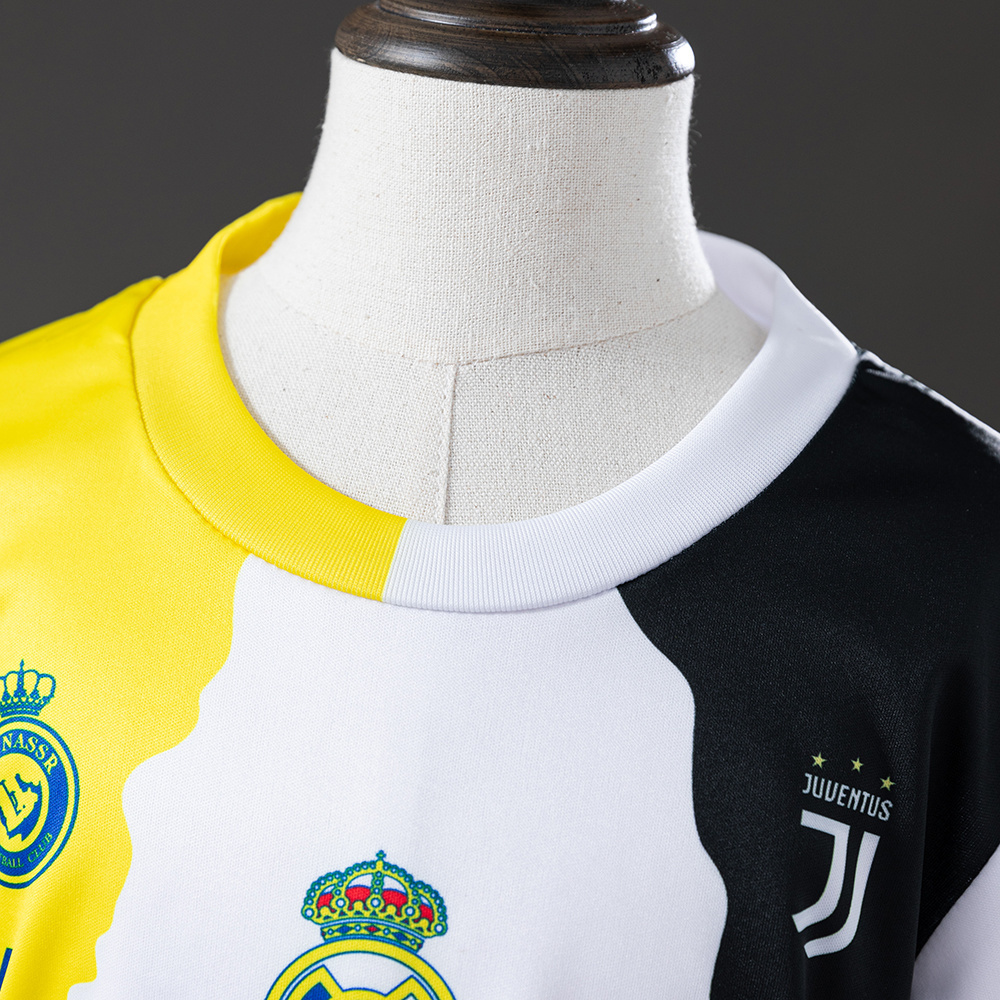 Ronaldo 25/26 Special Edition Kids Kit Jersey – Replica Football Soccer Shirt – Size 16–28