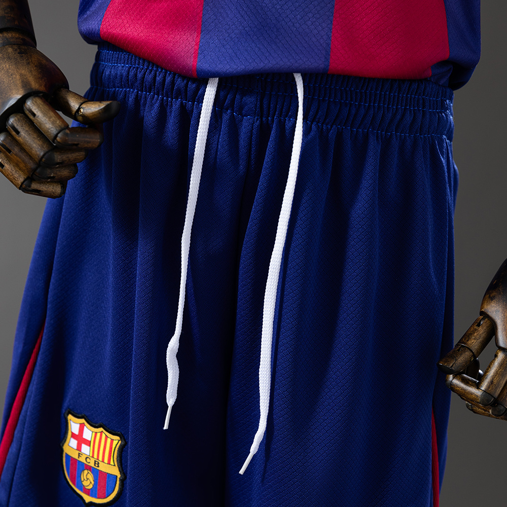 Barcelona 25/26 Home Kids Kit Jersey – Replica Football Soccer Shirt – Size 16–28