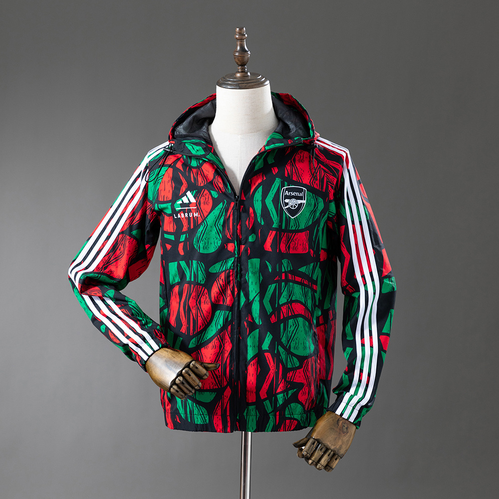 Arsenal 25/26 Windbreaker – Replica Football Soccer Outfit