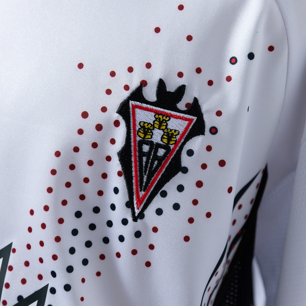 Albacete 25/26 Home Kids Kit Jersey – Replica Football Soccer Shirt – Size 16–28