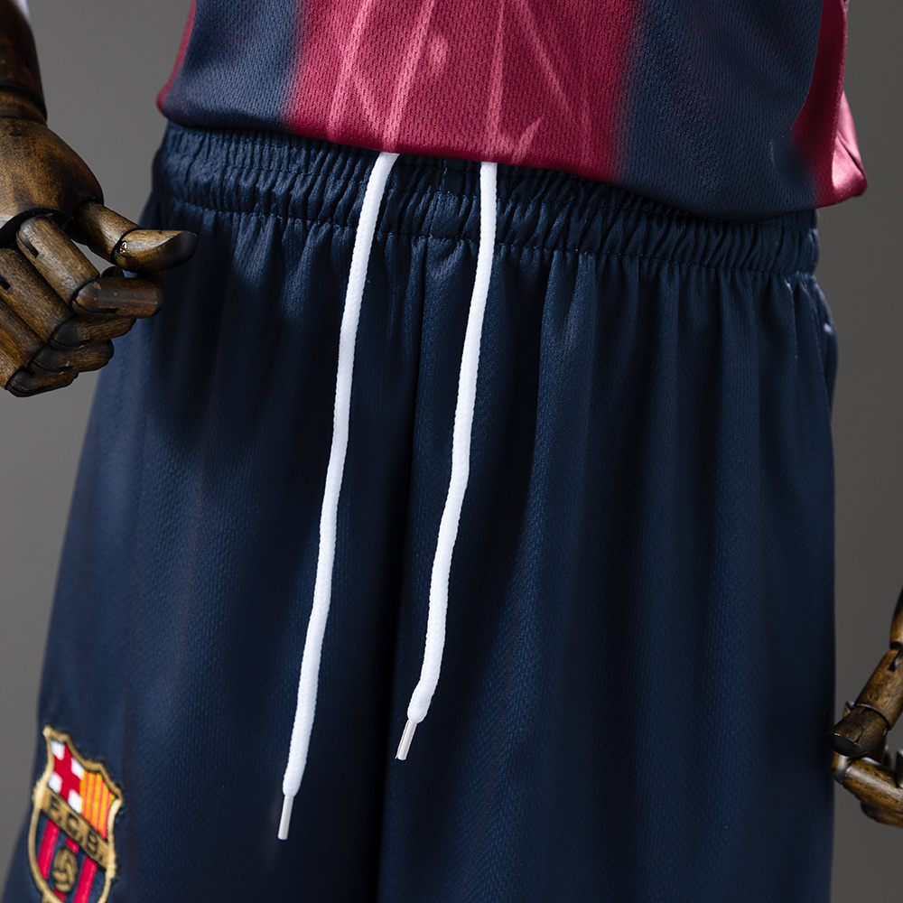 Barcelona x Travis Scott Retro Kids Kit Jersey – Replica Football Soccer Shirt – Size 16–28