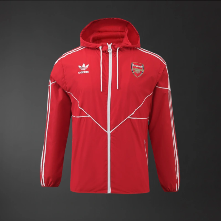 Arsenal 25/26 Adult Windbreaker – Replica Football Soccer Outfit