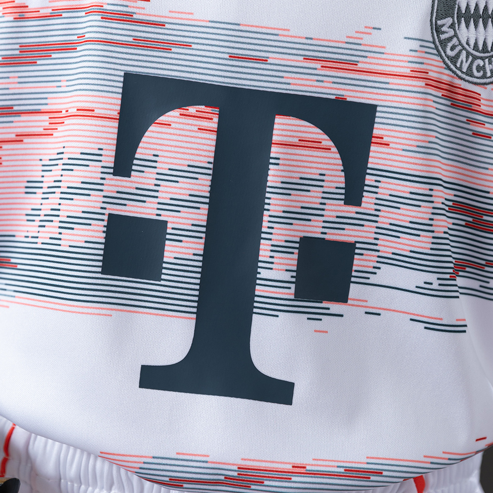 Bayern Munich 25/26 Away Kids Kit Jersey – Replica Football Soccer Shirt – Size 16–28