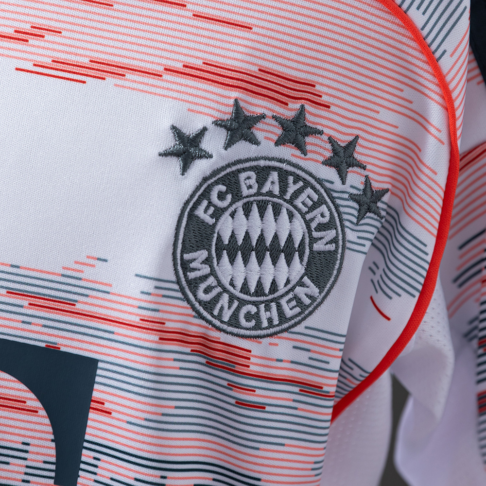 Bayern Munich 25/26 Away Kids Kit Jersey – Replica Football Soccer Shirt – Size 16–28