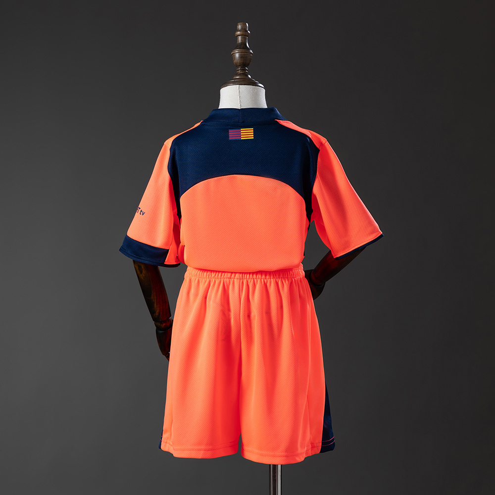 Barcelona 25/26 Third Full kids kit Jersey – Replica Football Soccer Outfit – Size 16–28