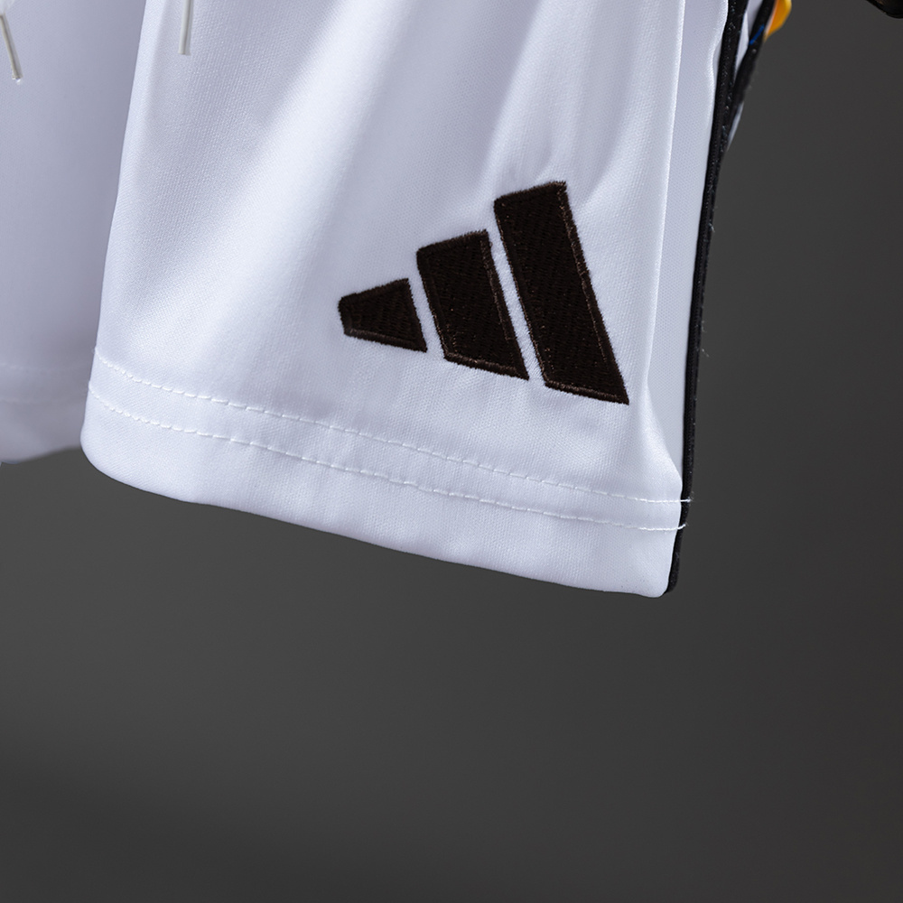 Real Madrid 25/26 Home Kids Kit Jersey – Replica Football Soccer Shirt – Size 16–28