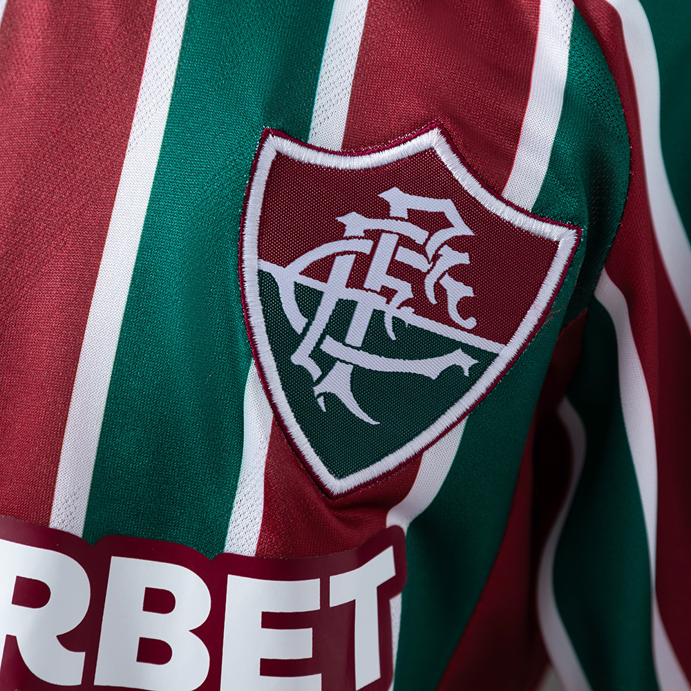 Fluminense 25/26 Home Kids Kit Jersey – Replica Football Soccer Shirt – Size 16–28