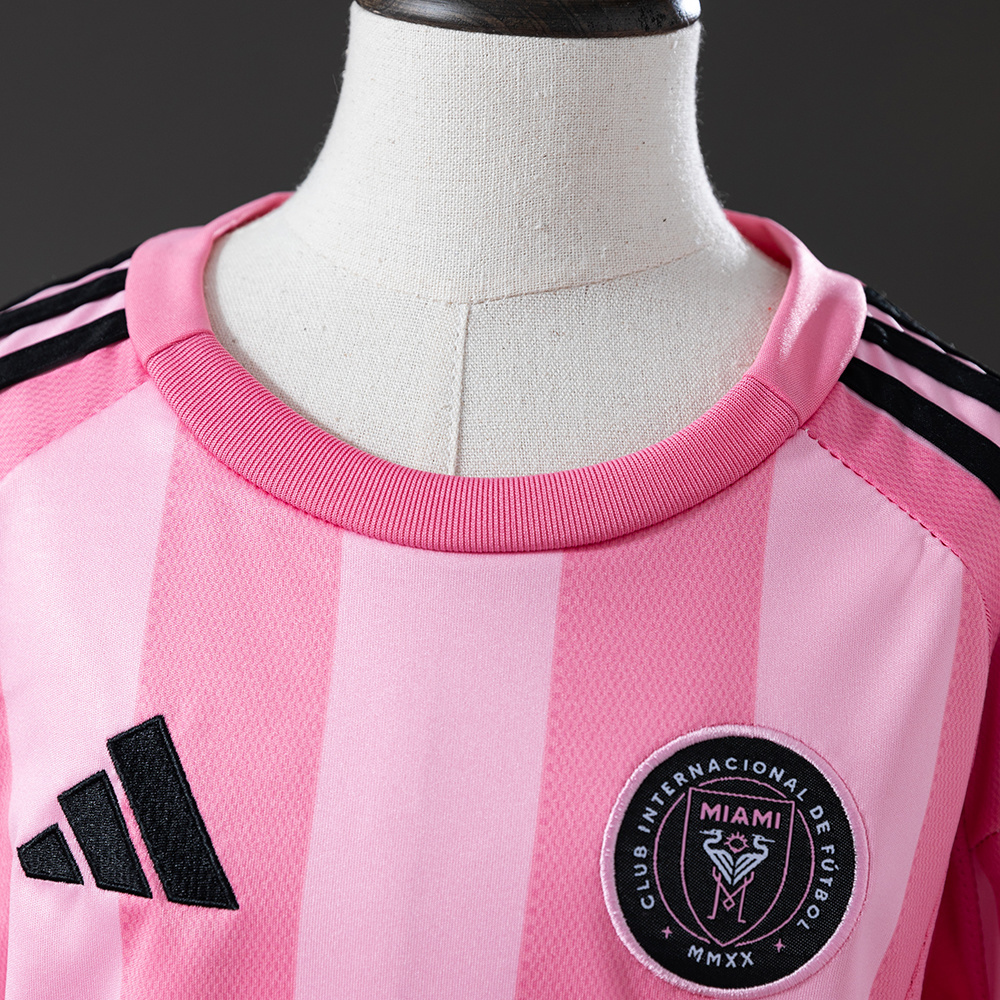 Inter Miami 25/26 Home Kids Kit Jersey – Replica Football Soccer Shirt – Size 16–28