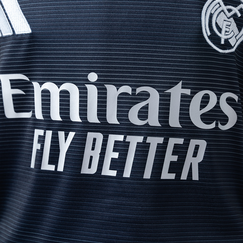 Real Madrid 25/26 Away Kids Kit Jersey – Replica Football Soccer Shirt – Size 16–28