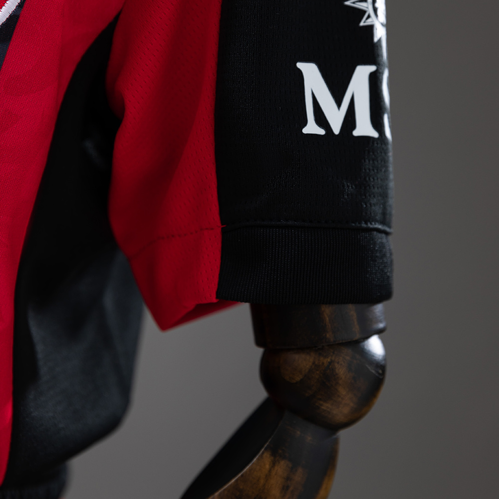 AC Milan 25/26 Home Kids Kit Jersey – Replica Football Soccer Shirt – Size 16–28