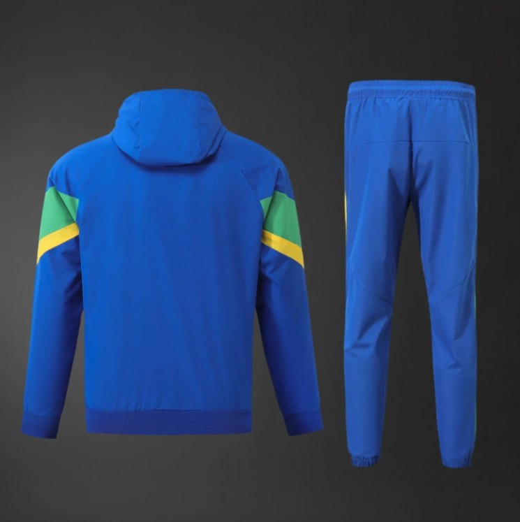 Brazil 25/26 Adult Windbreaker Kit – Replica Football Soccer Outfit