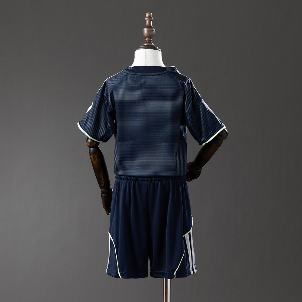 Real Madrid 25/26 Away Kids Kit Jersey – Replica Football Soccer Shirt – Size 16–28