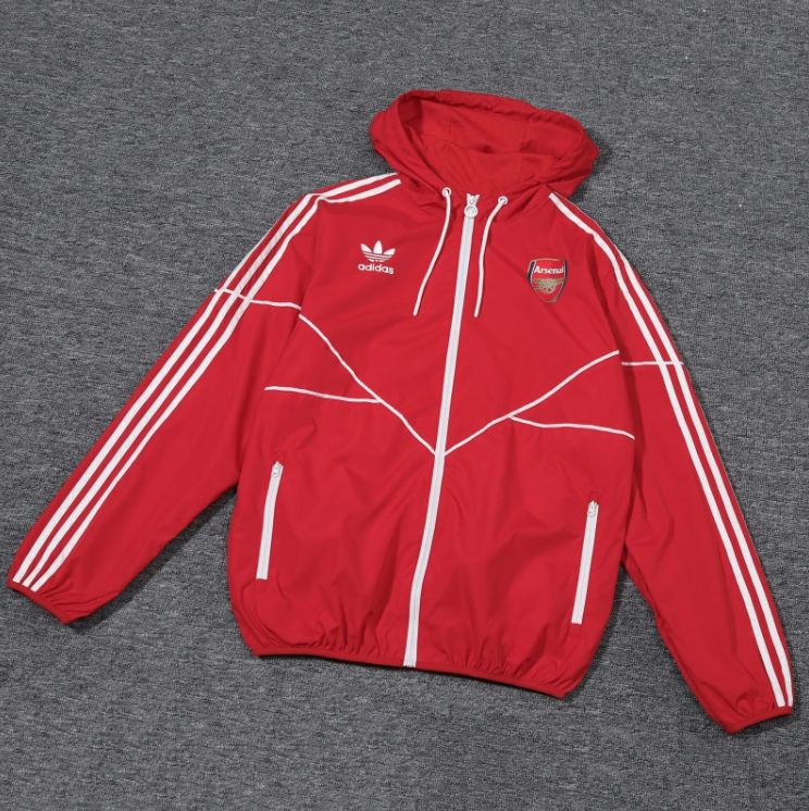 Arsenal 25/26 Adult Windbreaker – Replica Football Soccer Outfit