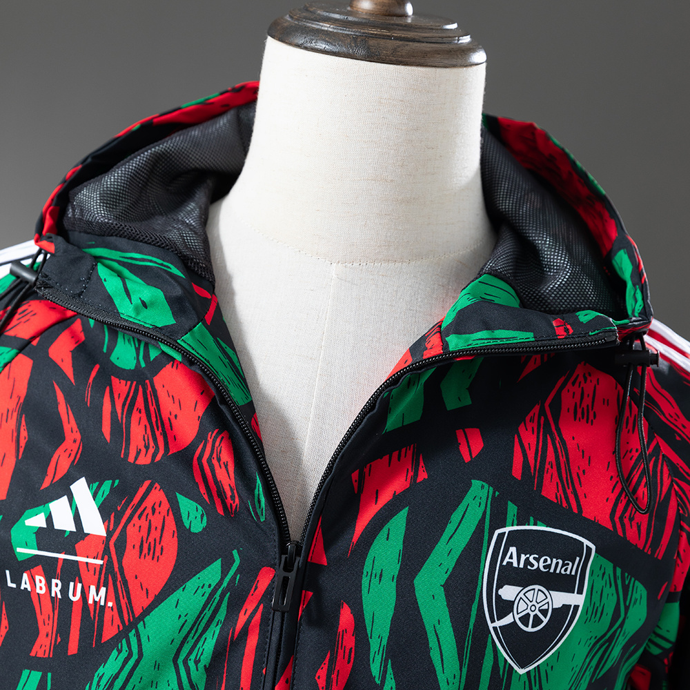 Arsenal 25/26 Windbreaker – Replica Football Soccer Outfit