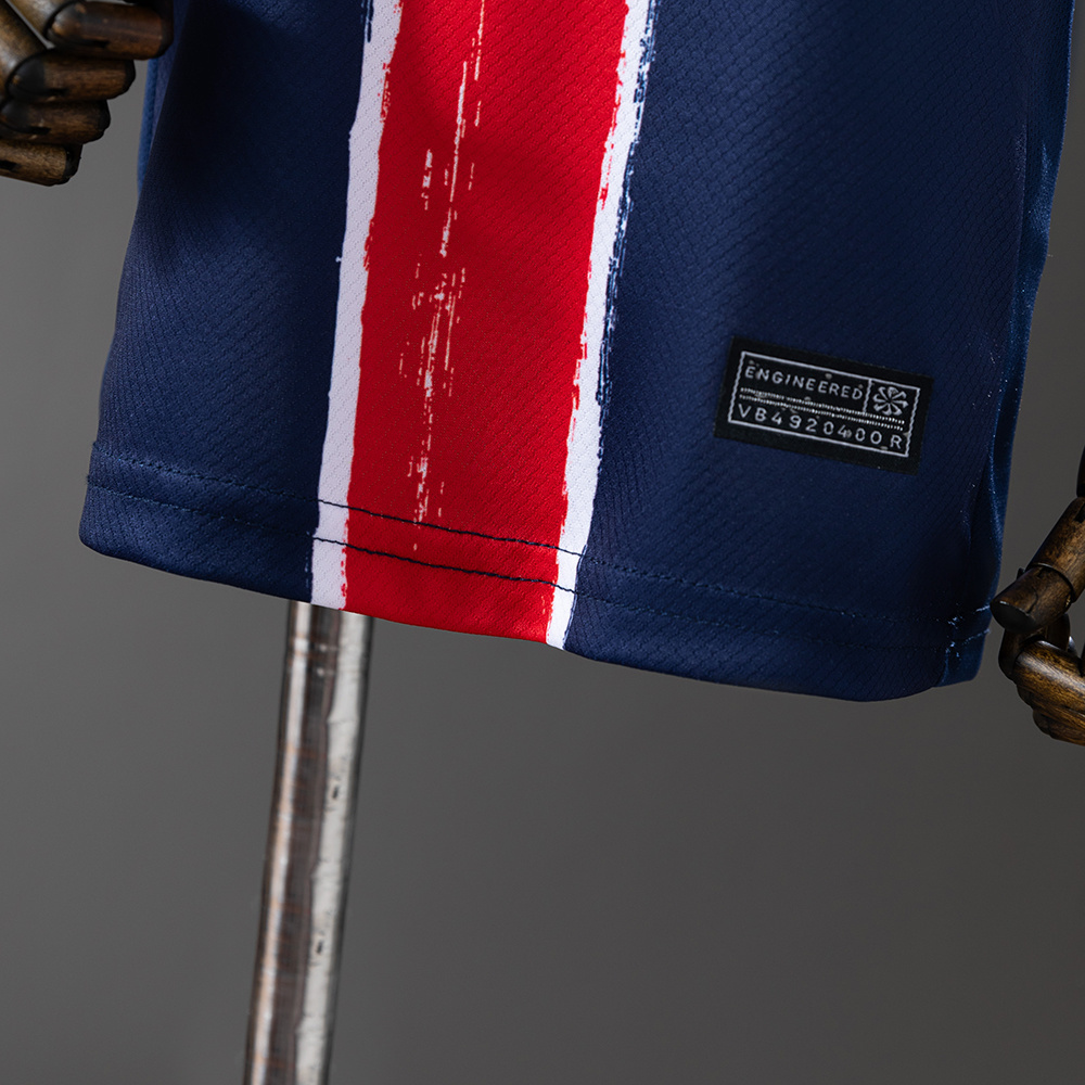 PSG 24/25 Home Kids Kit Jersey – Replica Football Soccer Shirt – Size 16–28