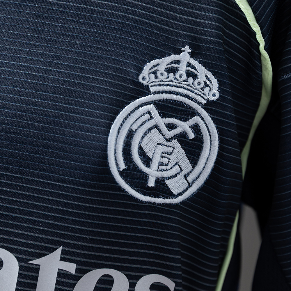 Real Madrid 25/26 Away Kids Kit Jersey – Replica Football Soccer Shirt – Size 16–28