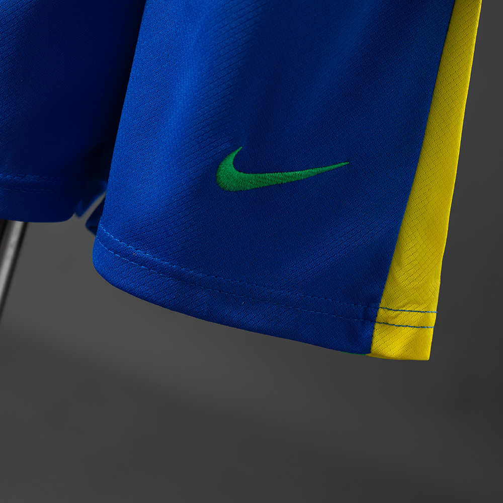 Brazil 2025 Home Kids Kit Jersey – Replica Football Soccer Shirt – Size 16–28