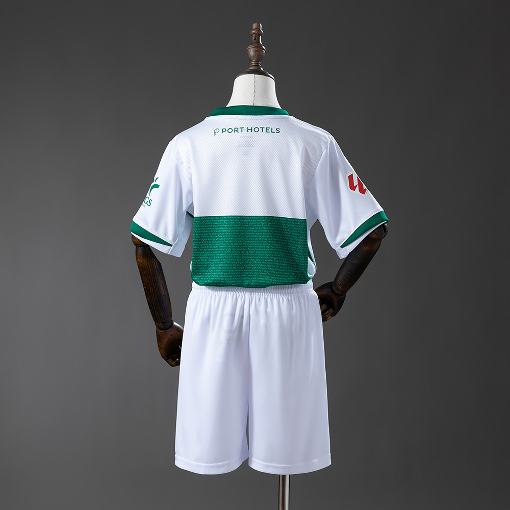 Elche 25/26 Home Kids Kit Jersey – Replica Football Soccer Shirt – Size 16–28