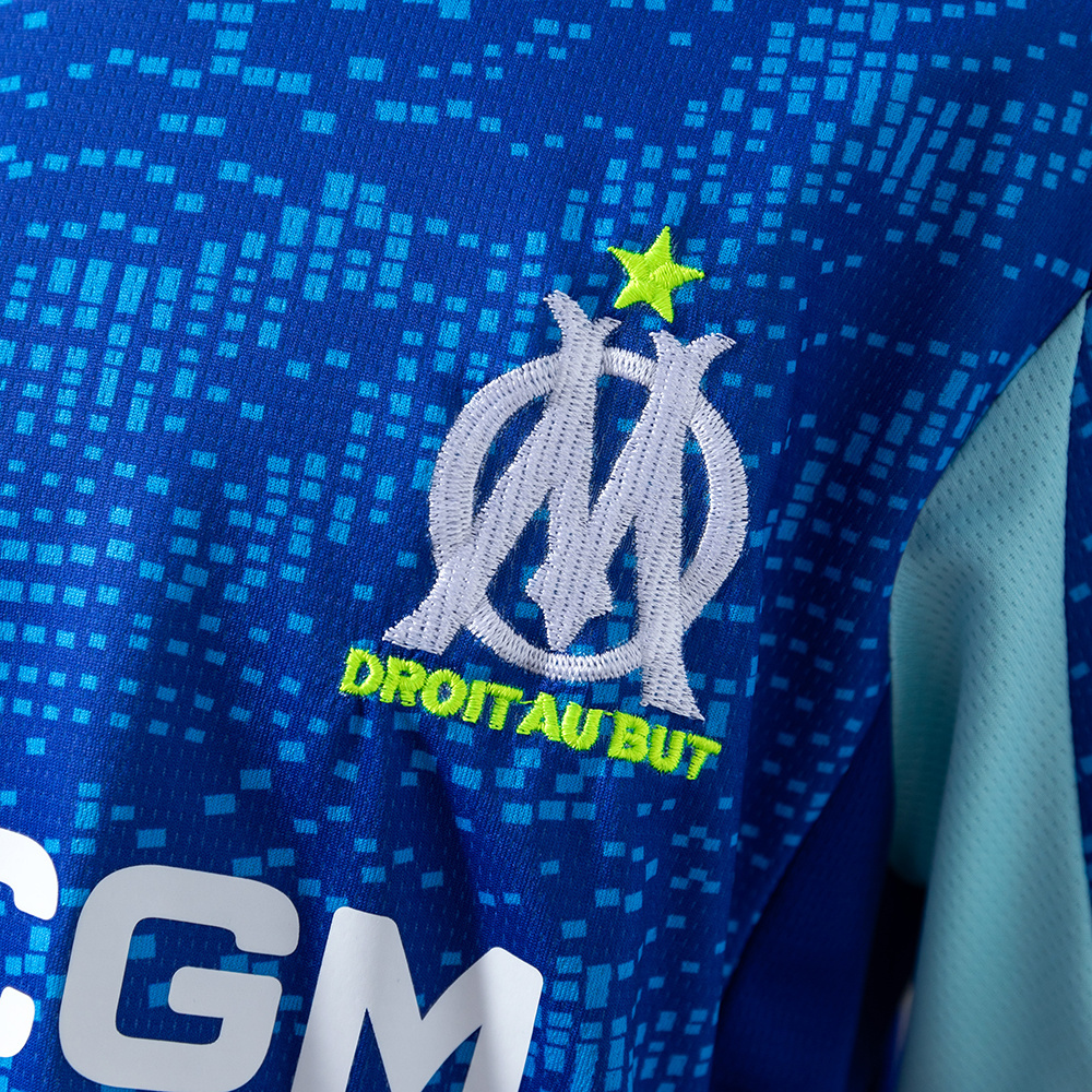 Olympique de Marseille 25/26 Third Kids Kit Jersey – Replica Football Soccer Shirt – Size 16–28