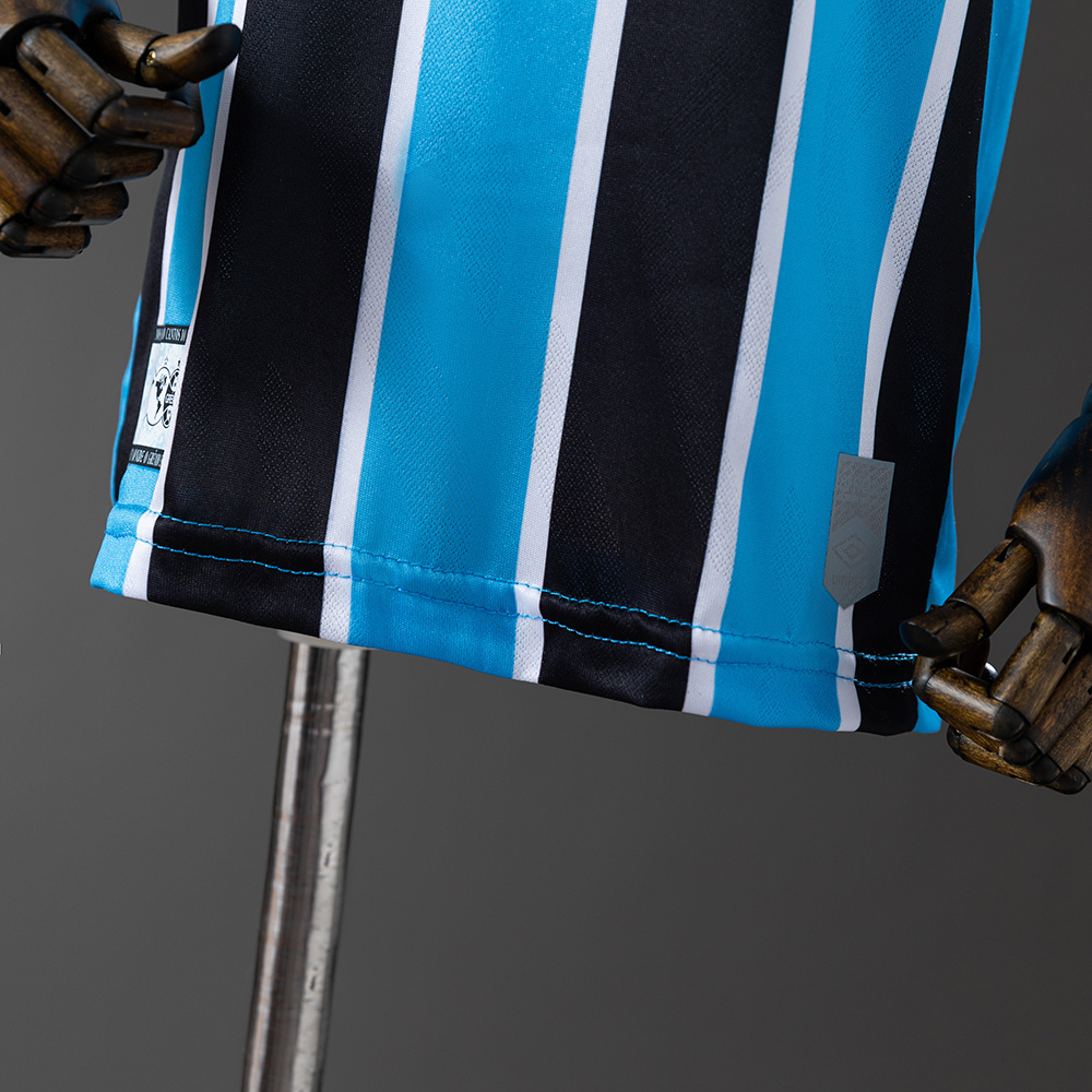 Grêmio 25/26 Home Kids Kit Jersey – Replica Football Soccer Shirt – Size 16–28