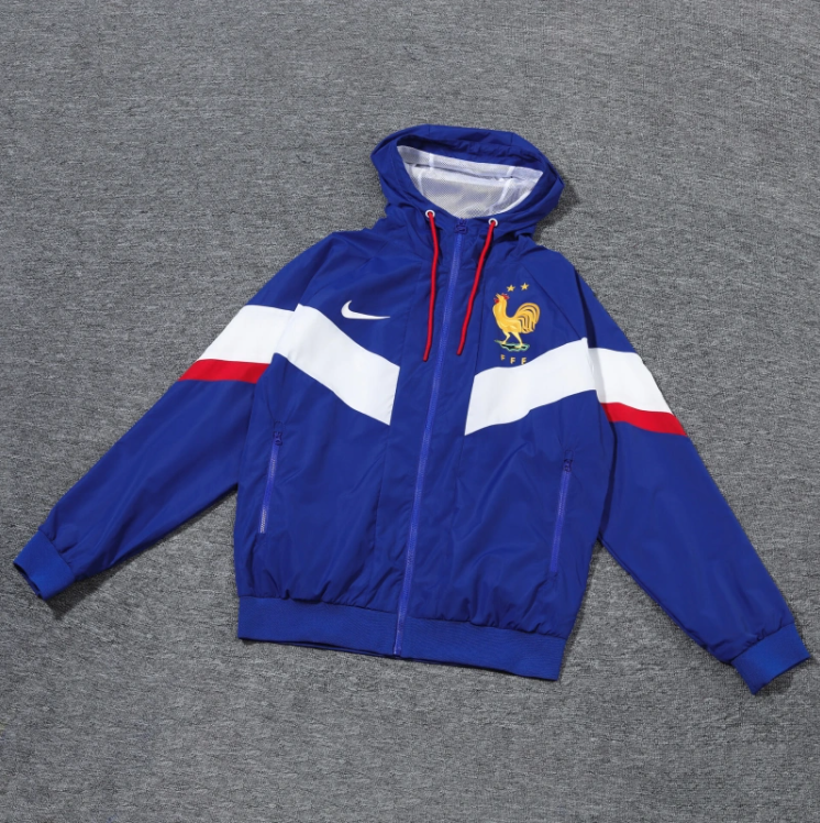 France 25/26 Adult Windbreaker Kit – Replica Football Soccer Outfit