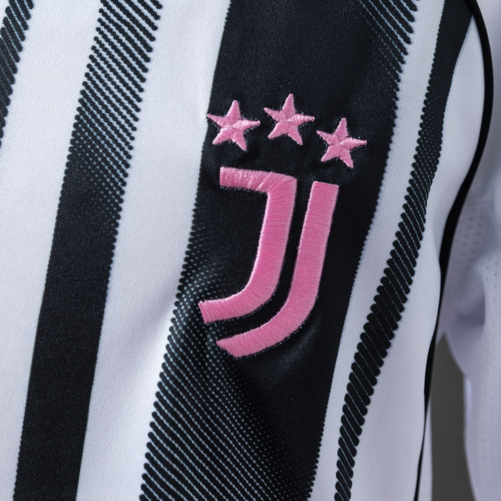 Juventus 25/26 Home Kids Kit Jersey – Replica Football Soccer Shirt – Size 16–28