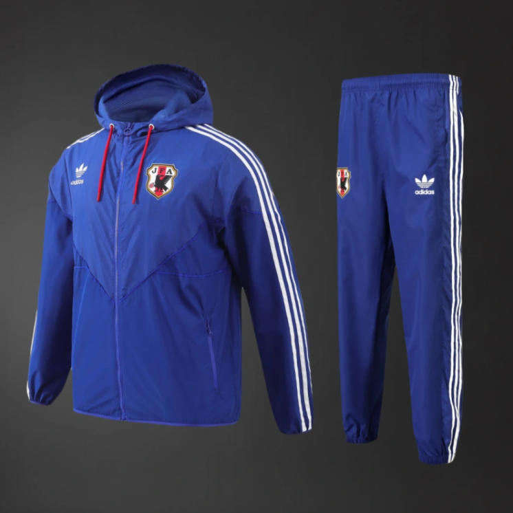 Japan 25/26 Adult Windbreaker Kit – Replica Football Soccer Outfit