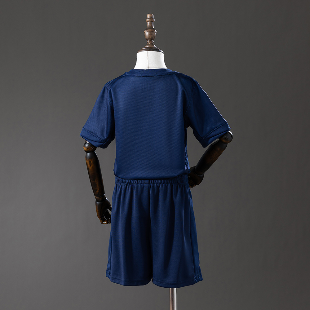 PSG 24/25 Home Kids Kit Jersey – Replica Football Soccer Shirt – Size 16–28