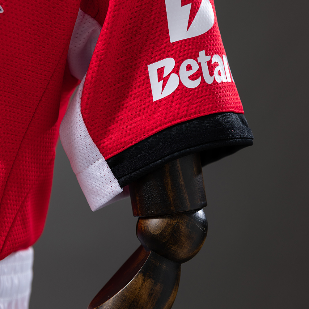 Benfica 25/26 Home Kids Kit Jersey – Replica Football Soccer Shirt – Size 16–28