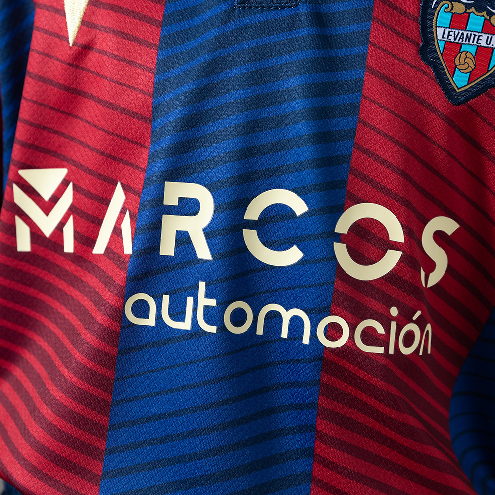 Levante UD 25/26 Home Kids Kit Jersey – Replica Football Soccer Shirt – Size 16–28