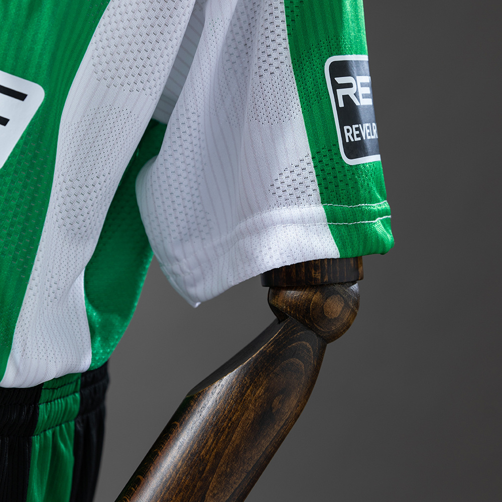 Real Betis 25/26 Home Full Kids Kit Jersey – Replica Football Soccer Shirt – Size 16–28