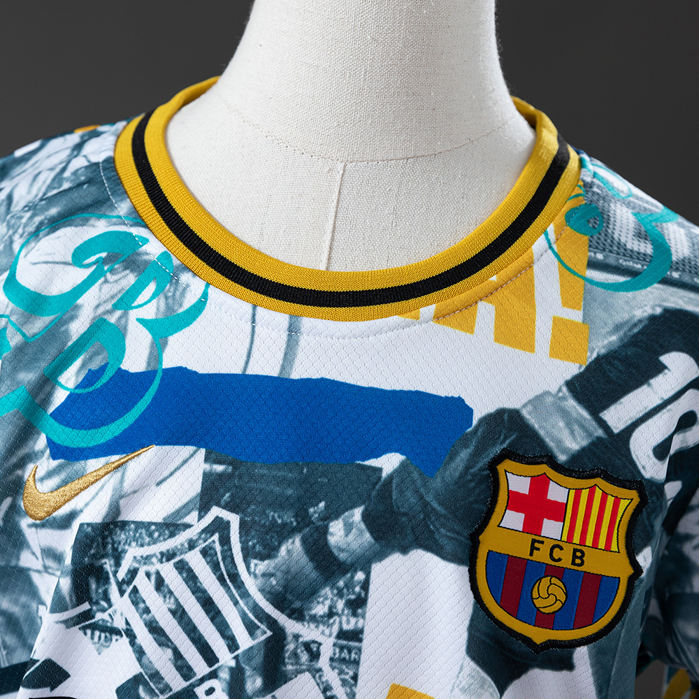 Barcelona 25/26 Legendary Player Special Edition Full Kids Kit Jersey – Replica Football Soccer Shirt – Size 16–28